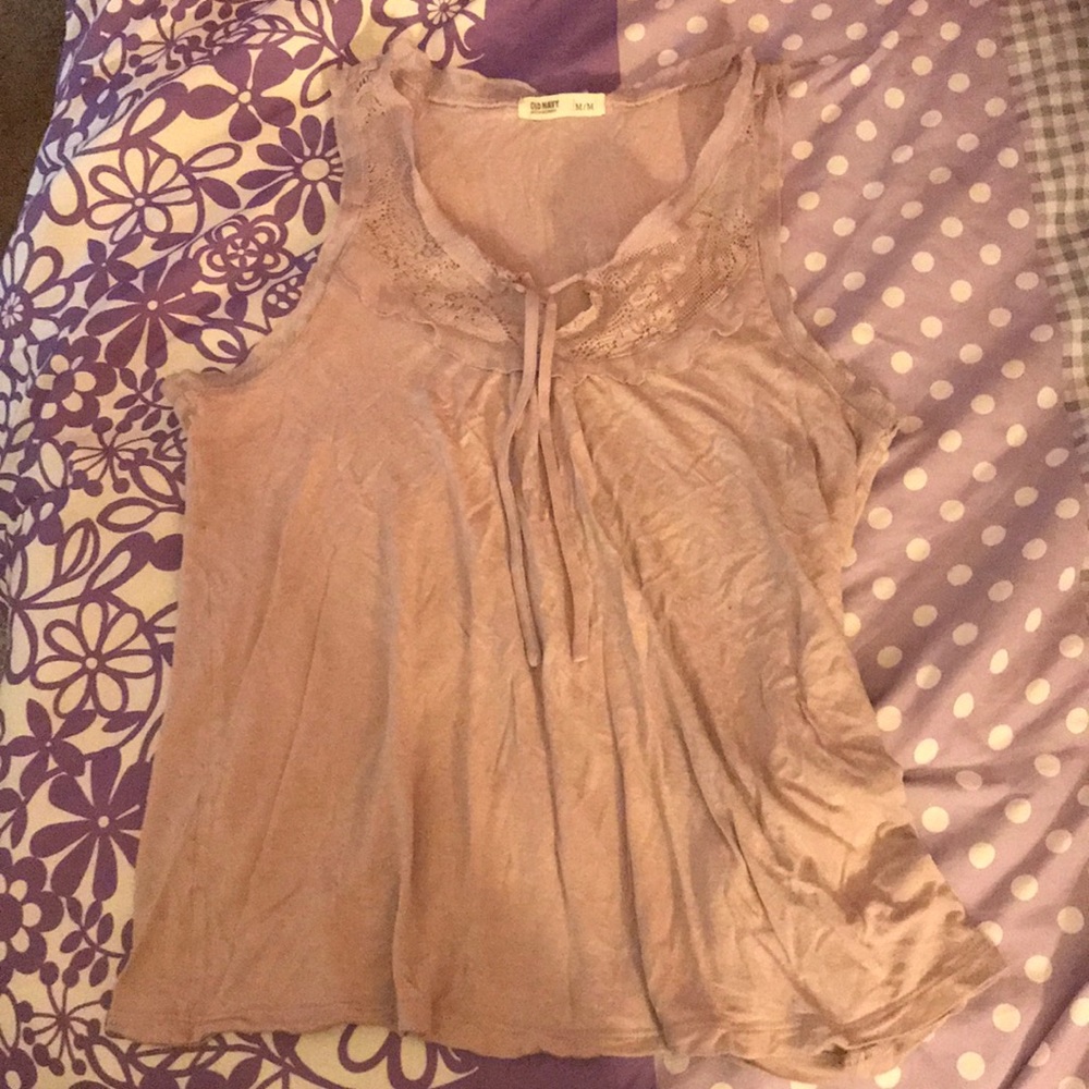 pink blouse